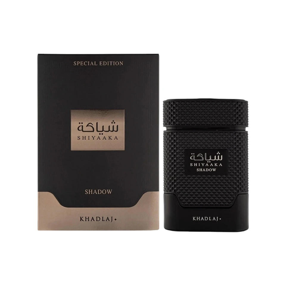 Perfume Árabe Khadlaj Shiyaaka Shadow Extrait De Parfum 100ml Hombre
