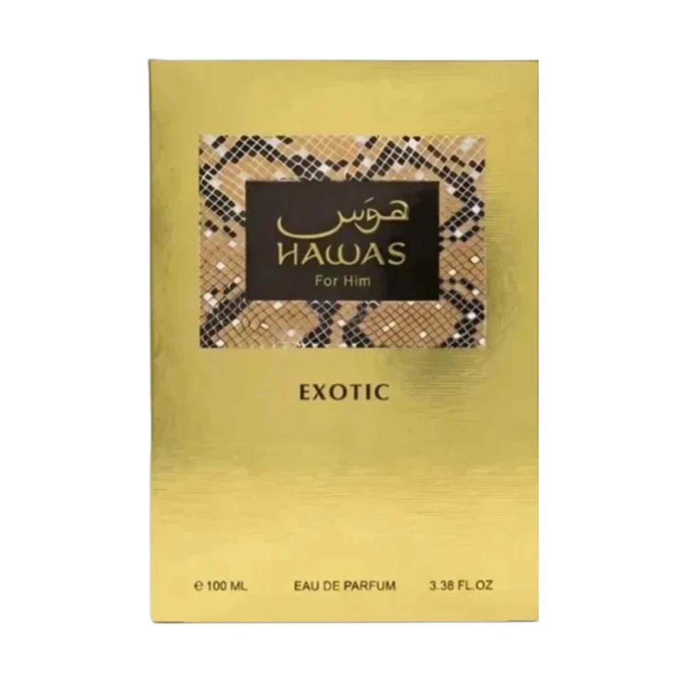 Perfume Árabe Rasasi Hawas Exotic Eau de Parfum 100ml Hombre - Imagen 3