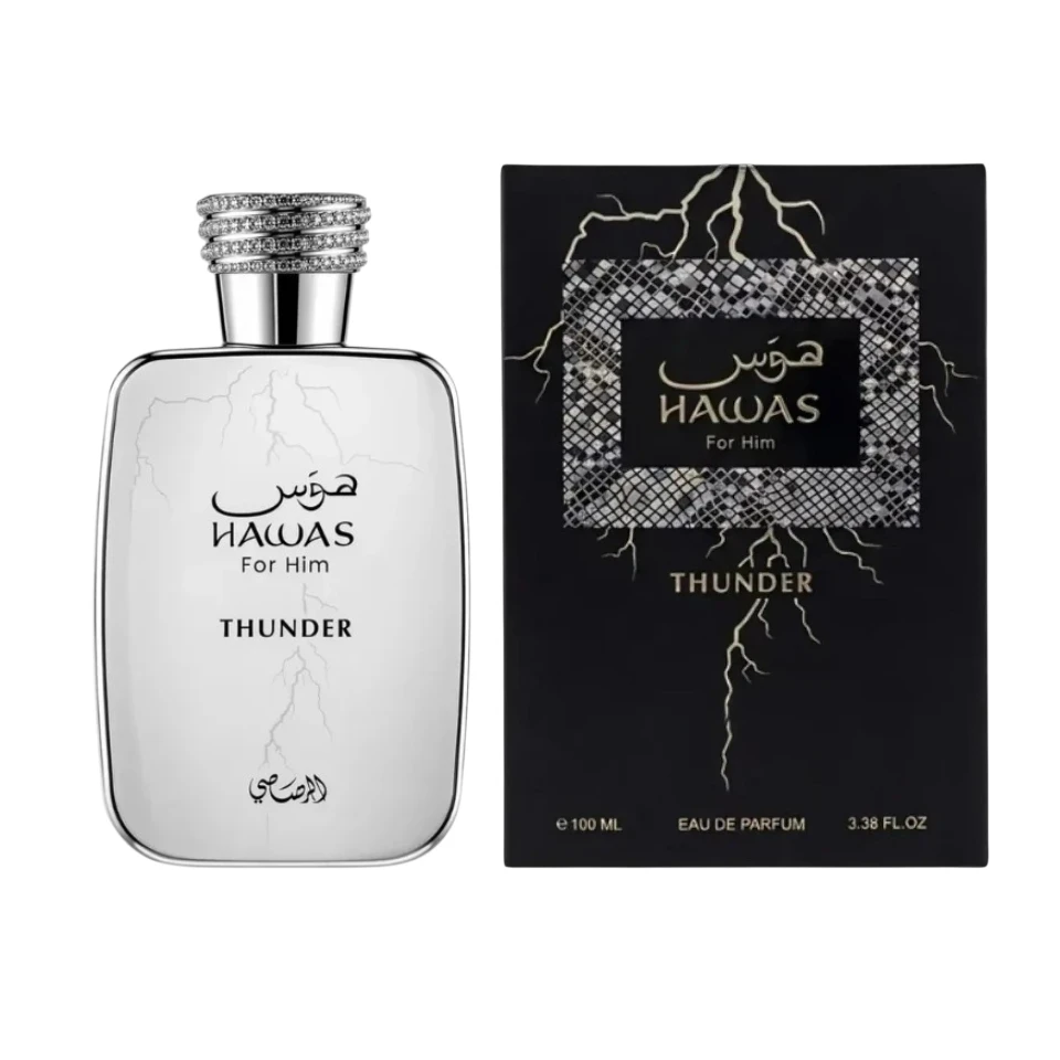 Perfume Árabe Rasasi Hawas Thunder EDP 100ml Hombre