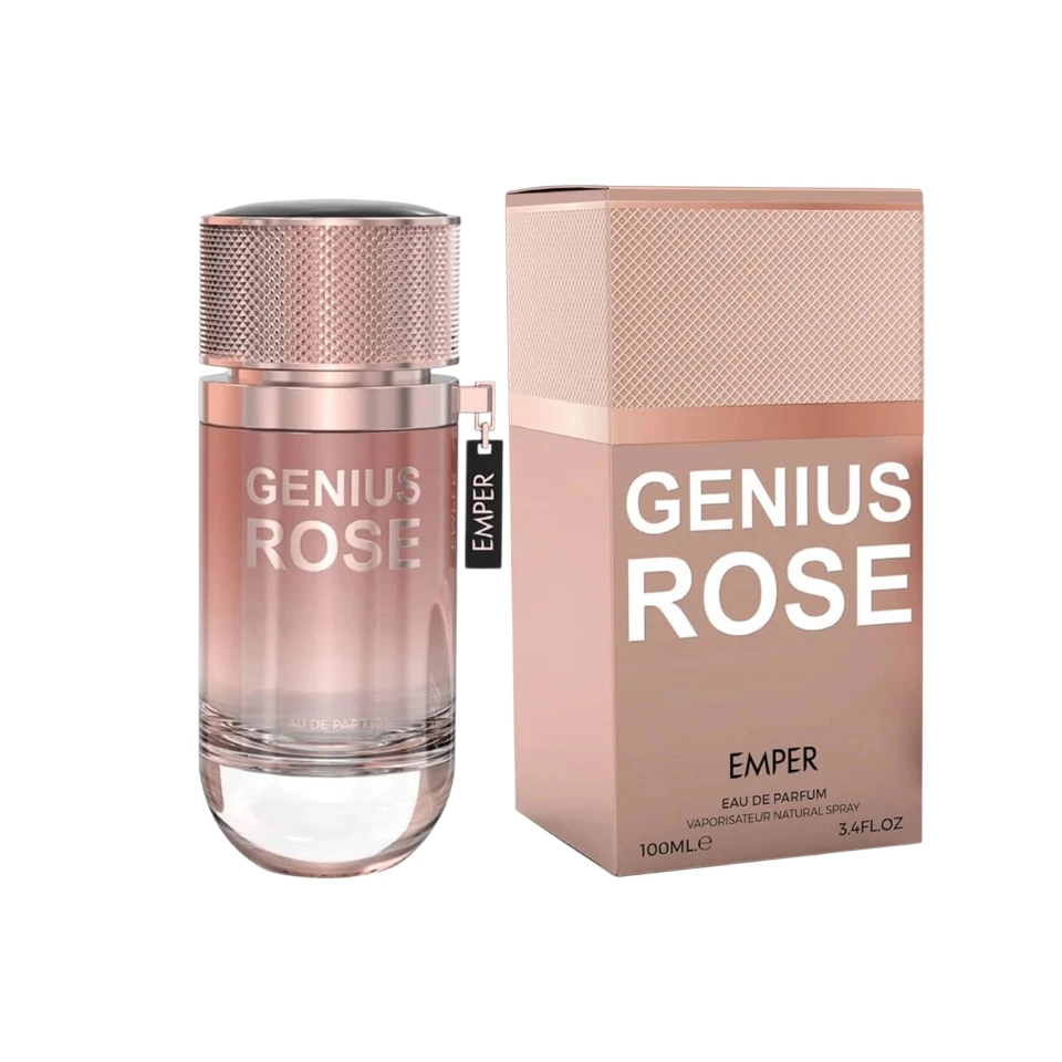 Perfume Árabe Emper Genius Rose Eau de Parfum 100ml Mujer