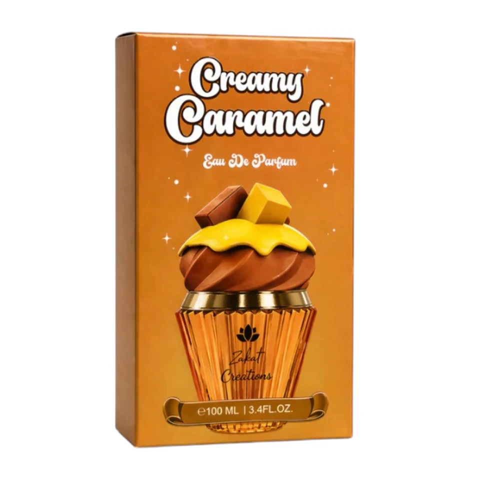 Perfume Árabe Zakat Creamy Caramel Eau de Parfum 100ml Mujer - Imagen 3