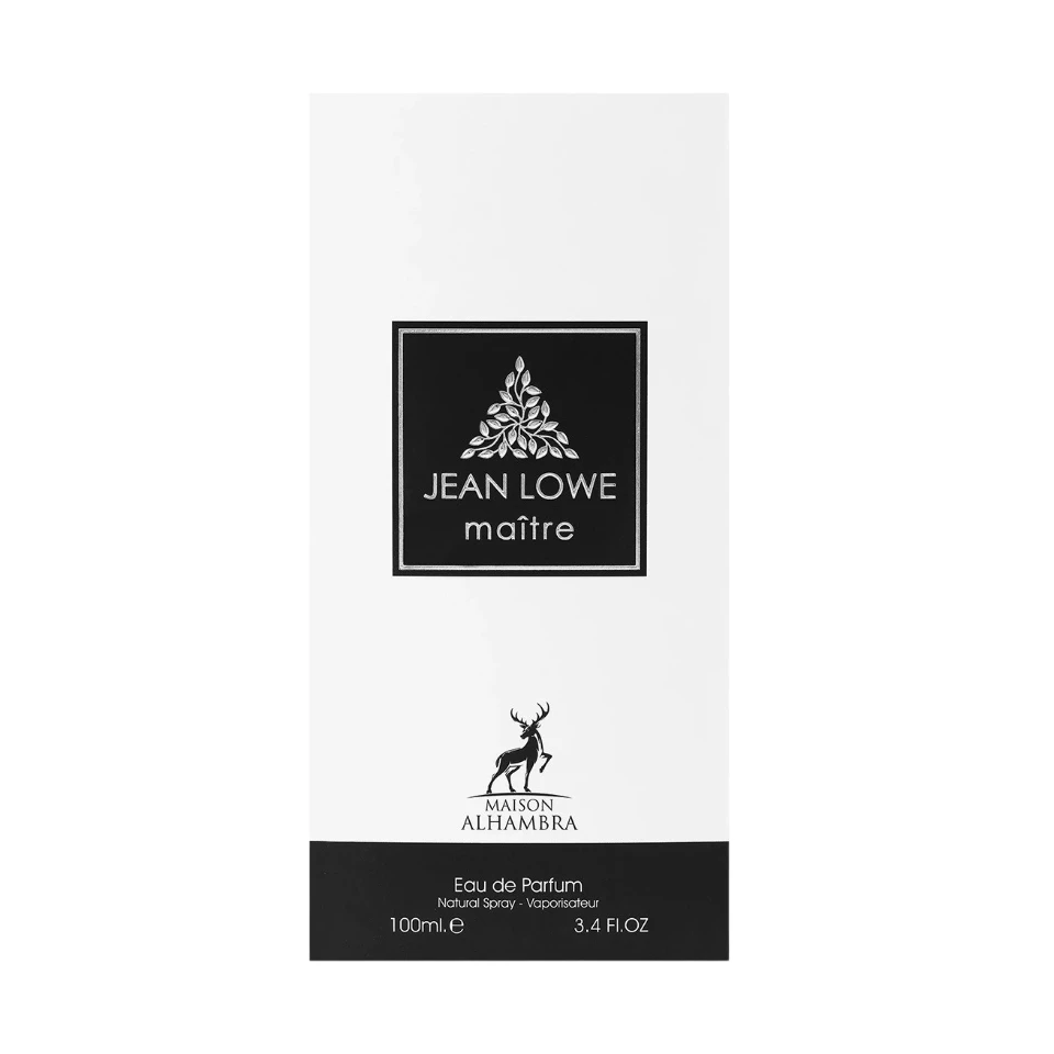 Perfume Árabe Maison Alhambra Jean Lowe Maitre EDP 100ml Unisex - Imagen 3