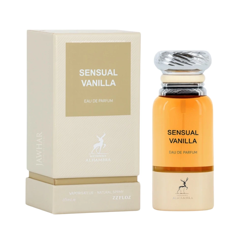 Perfume Árabe Maison Alhambra Sensual Vanilla EDP 80ml Unisex