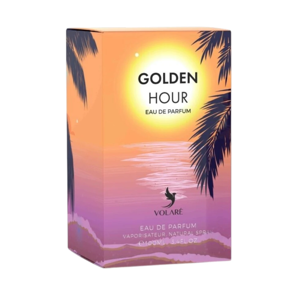 Perfume Árabe Volaré Golden Hour Eau de Parfum 100ml Unisex - Imagen 2