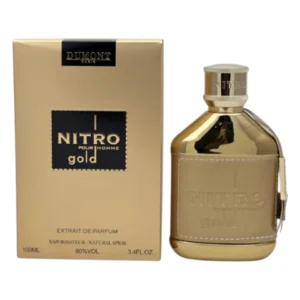 Perfumes Árabes Dumont Paris Nitro Gold Extrait de Parfum 100ml Hombre