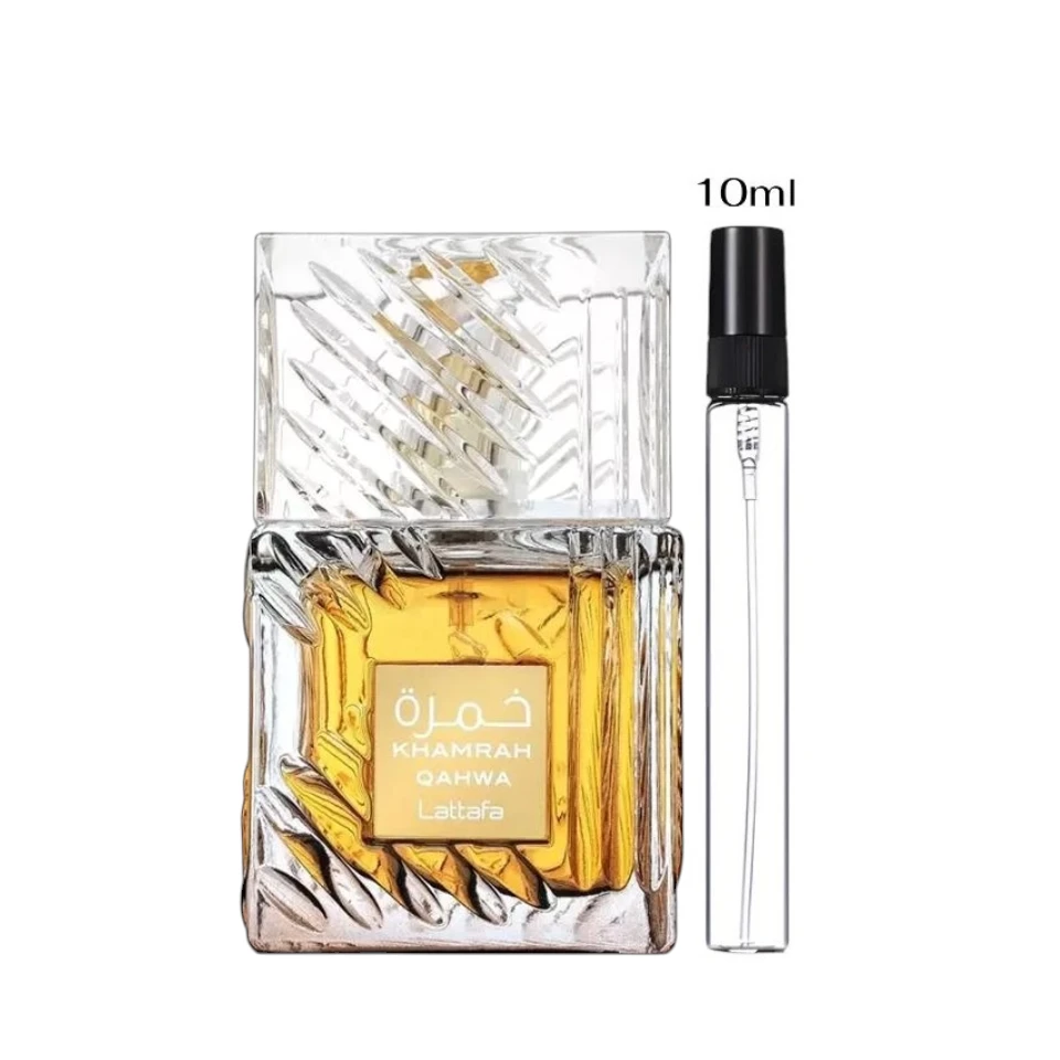 Muestras Lattafa Khamrah Qahwa Eau de Parfum Unisex - Imagen 3