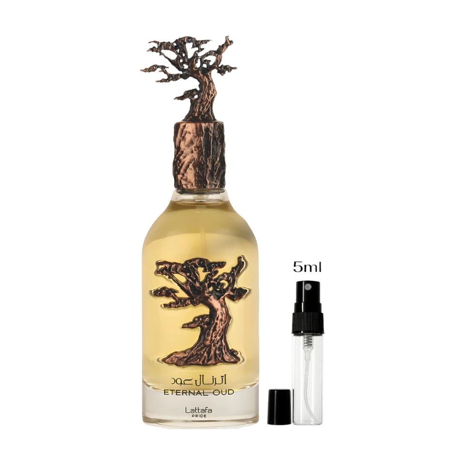 Muestras Lattafa Eternal Oud Eau de Parfum Unisex - Imagen 2