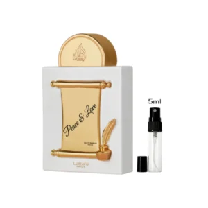 Muestras Lattafa Peace & Love Eau de Parfum Unisex