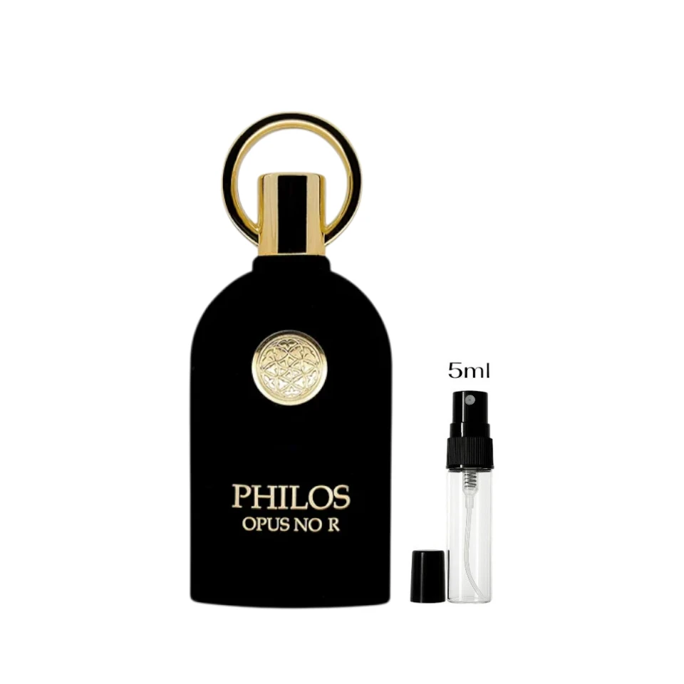 Muestras Maison Alhambra Philos Opus Noir EDP Hombre - Imagen 2
