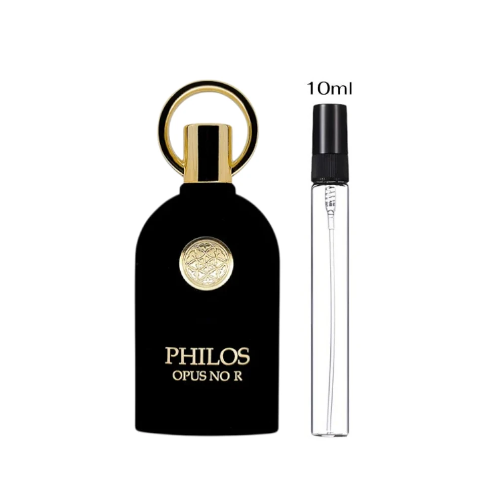 Muestras Maison Alhambra Philos Opus Noir EDP Hombre - Imagen 3