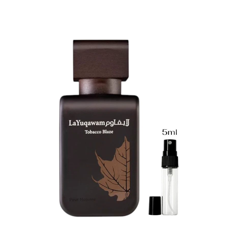 Muestras Rasasi La Yuqawam Tobacco Blaze EDP Unisex - Imagen 2
