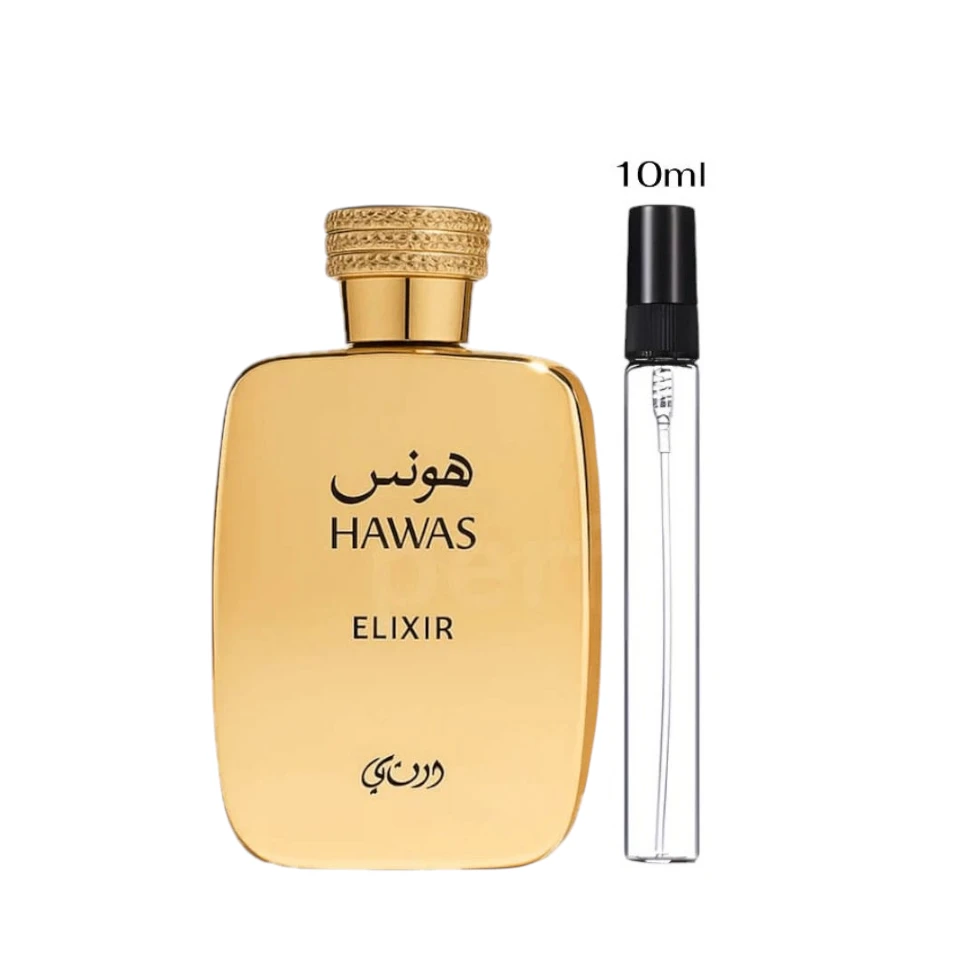 Muestras Rasasi Hawas Elixir Eau de Parfum Hombre - Imagen 3